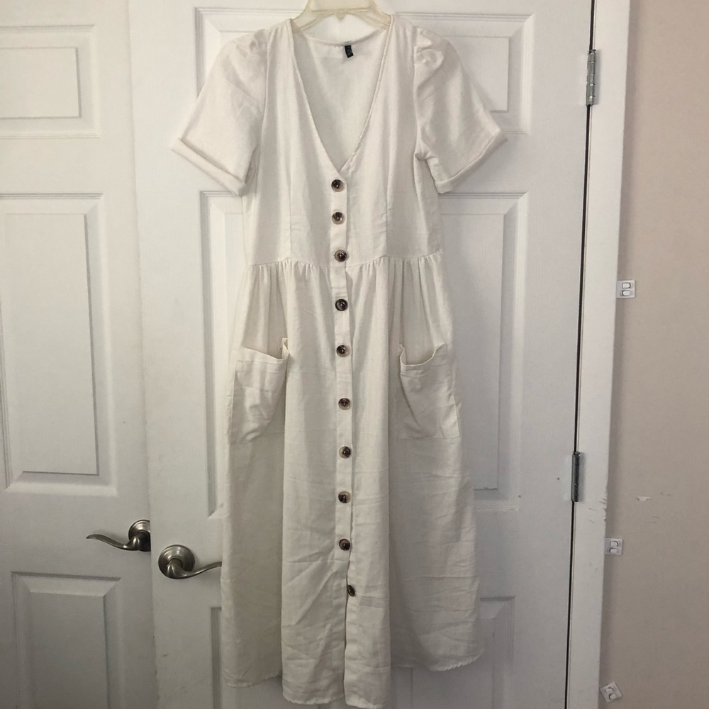 Piper & Scoot linen midi